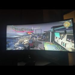 LG Ultrawide 34'' Curved UltraWide QHD 1440P HDR FreeSync™ Premium Monitor with 160Hz Refresh Rate