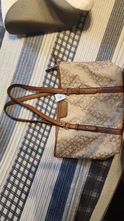 Tommy Hilfiger Monogram Tote Bag