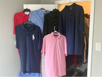 POLO all colors  Size Large and Large /Tall
