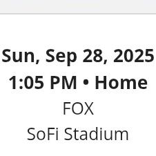 Colts @ Rams