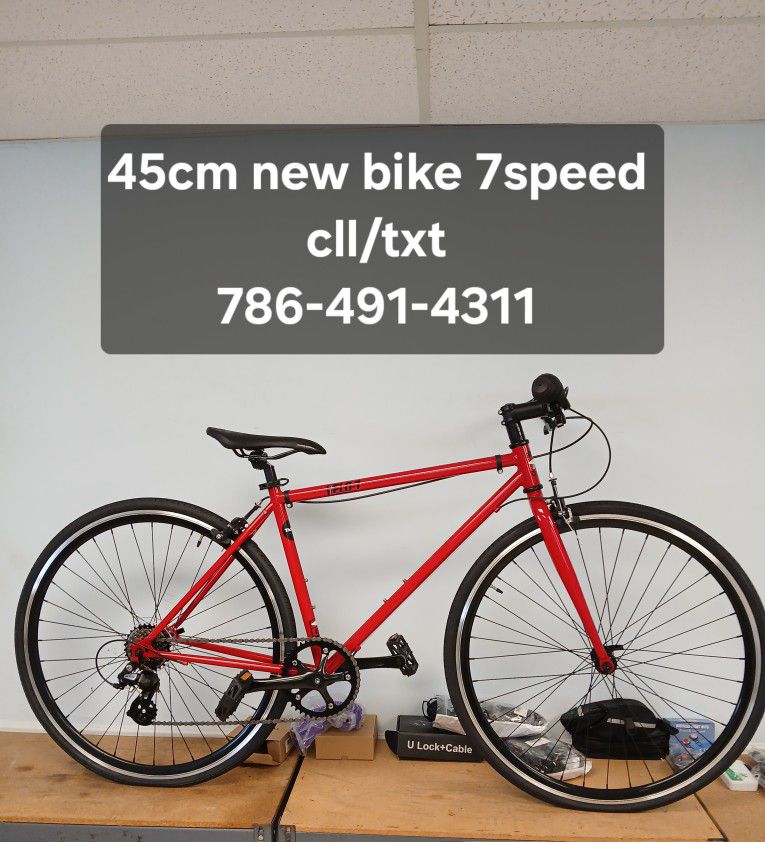 45cm New Bike 7speed 