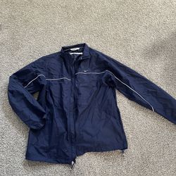 Vintage Dark Blue Nike Jacket / Windbreaker