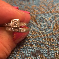 Wedding Band/engagement Set