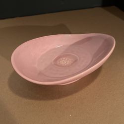 Oval party lite Candle Or soap Dish. 