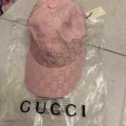 Pink Gucci Hat