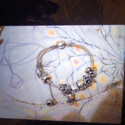 Pandora Bracelet All Charms Pandora Stamped 