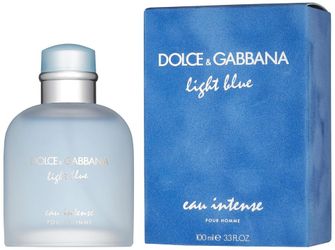 DOLCE & GABBANA - LIGHT BLUE EAU INTENSE EDP ( M ) 3.4 OZ