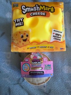 Cheese and dumpling squishy bundle