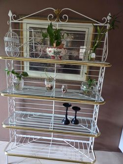 Bakers rack vintage