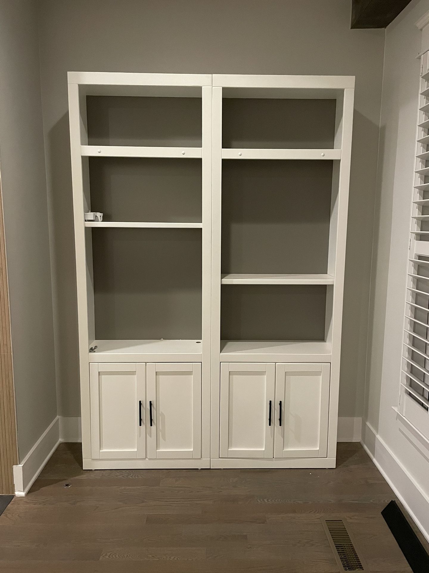 Set Of Bookshelves