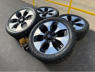 2026 Ford F-150 F150 22" OEM Rims Wheels & NEW Tires Lincoln Navigator Expedition Lightning Stealth King Ranch Platinum
