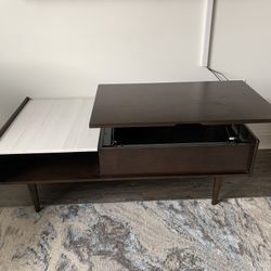 West Elm 48" Mid-Century Pop-Up Coffee Table 