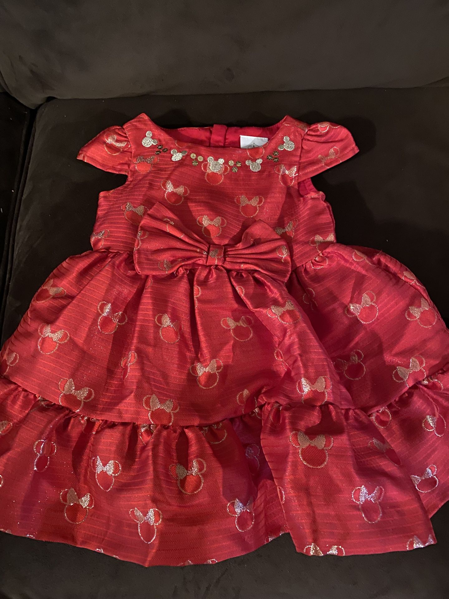 2t Toddler Girls Minnie Mouse Dress 