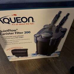 Aqueon canister filter 200