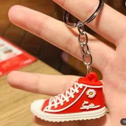 1pc Daisy Basketball Shoes Keychain 