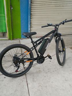 Qlife Electric Bike for Adults - Full Suspension 21-Speed Mountain Lightweight Ebike with Peak 1000W 25MPH Brushless Motor, 48V 7.8Ah Black