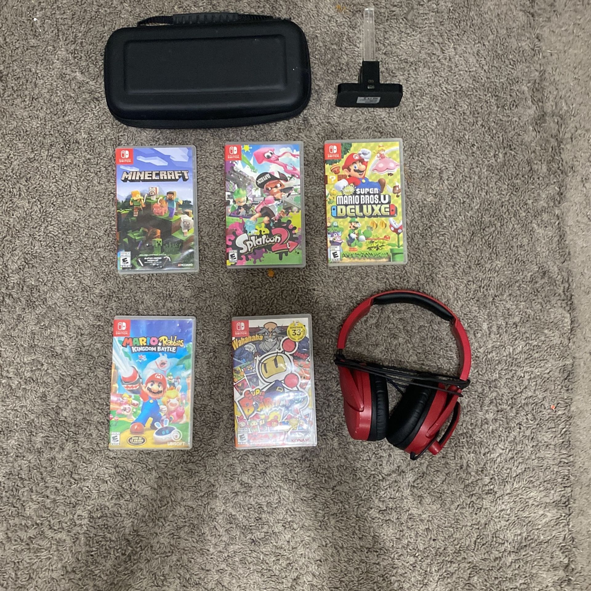 Nintendo Games All In Box And Headphones For Nintendo