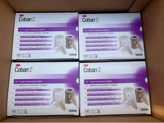 3M 2094N Compression system bandages  12 boxes