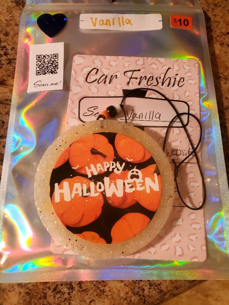 Halloween Car Freshies $5 Dollars Each
