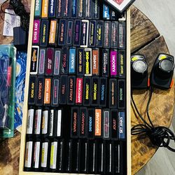 Nice Clean Atari 2600 With 73 Games And extras