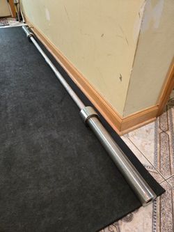 45lb 7ft Olympic Bar Barbell with Center Knurl