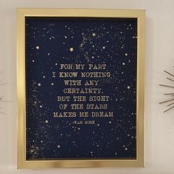 Gold Wall Art - Van Gogh 