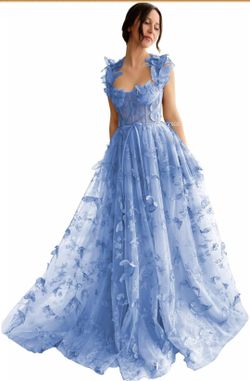 Blue Prom Dress