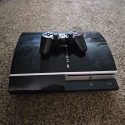 Ps3 And Controler And Cables