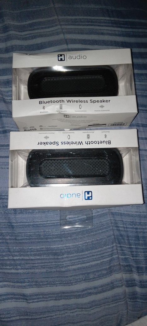 NEW H AUDIO BLUETOOTH WIRELESS SPEAKERS