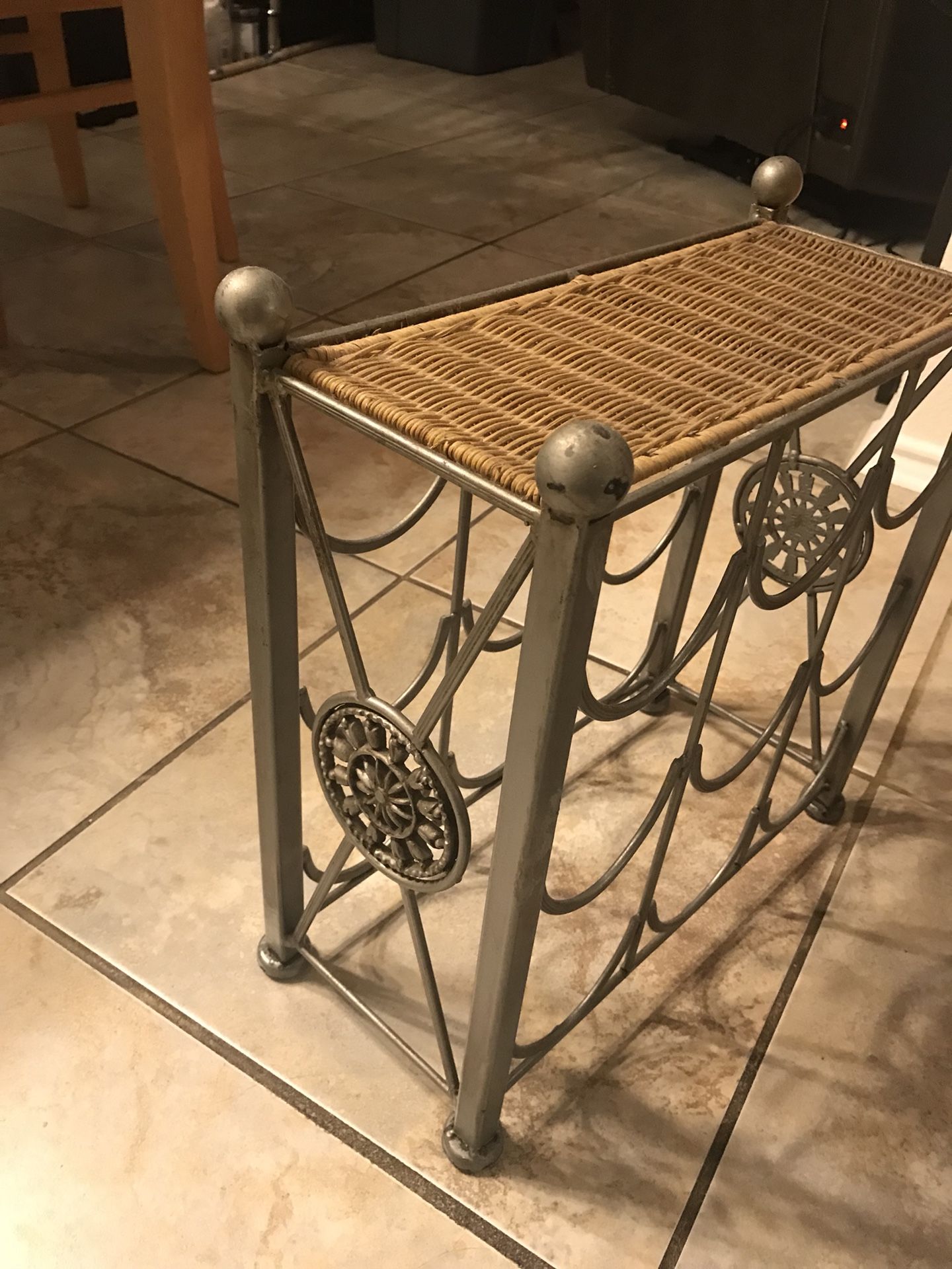 Rustic wine rack