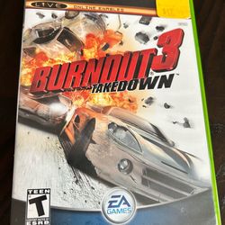 Burnout 3 Takedown Microsoft Xbox