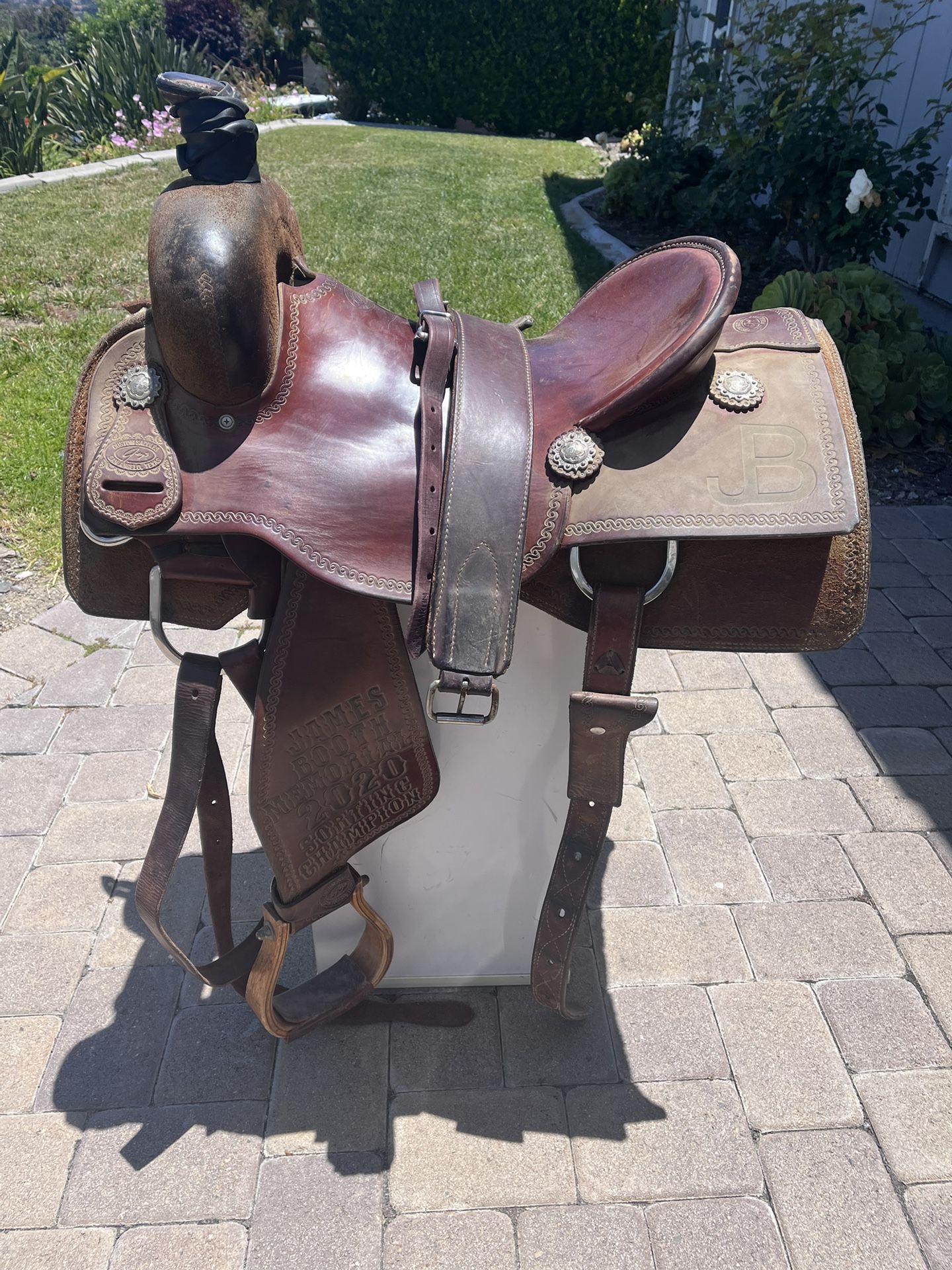 Custom Jeys saddlery Ranch Cutter Saddle