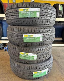 265/70R16 TBB H/T Set Of 4 New Tires