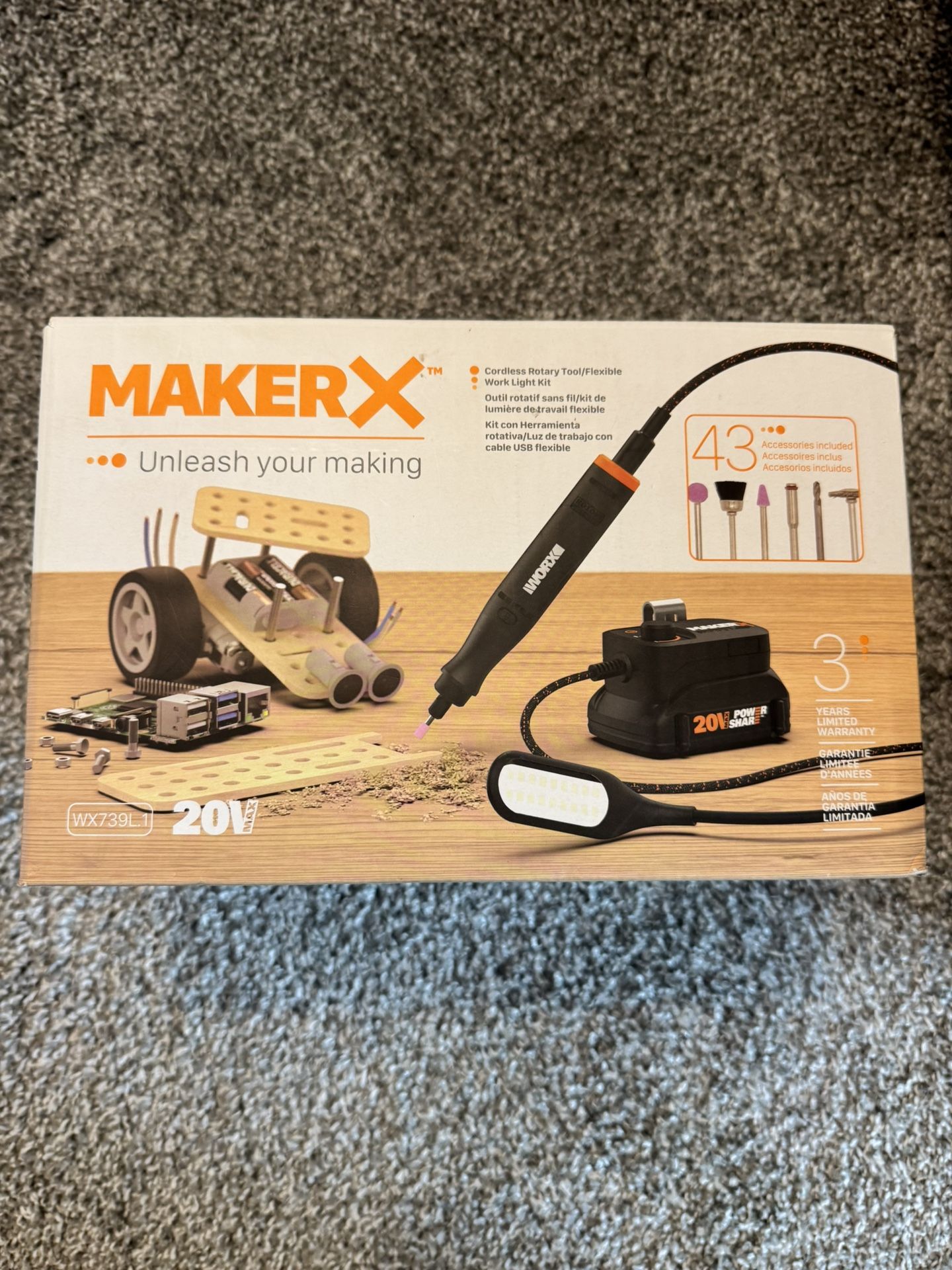 MakerX 20V Rotary Tool