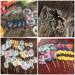 Cupcake toppers