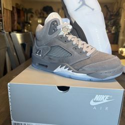 Jordan 5 Wolf Grey Size 8.5