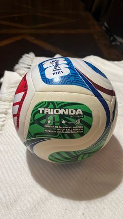 Brandnew adidas FiFA words cup 26 Tm trio da train ing Soccher ball size -5