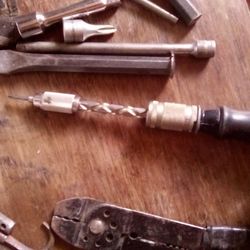 Old Tools And Box 