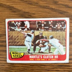Mickey Mantles Clutch Home run 