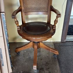 Wooden Desk Chair