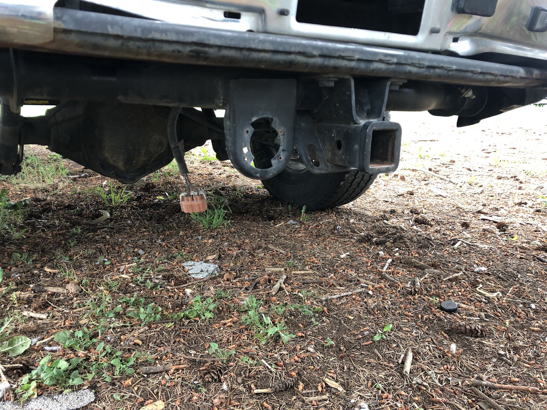 Rear hitch silverado sierra gmc chevrolet classic