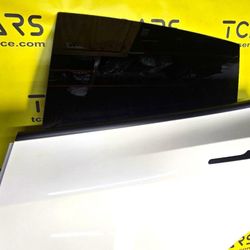 Tesla Model Y 2020-2025 Rear Left Door - Full Assembly (Pearl White - PPSW) OEM