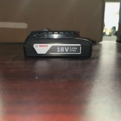 Bosch battery 18v 1.5ah