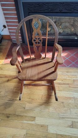 Vintage Miniature Rocking Chair From The 90s