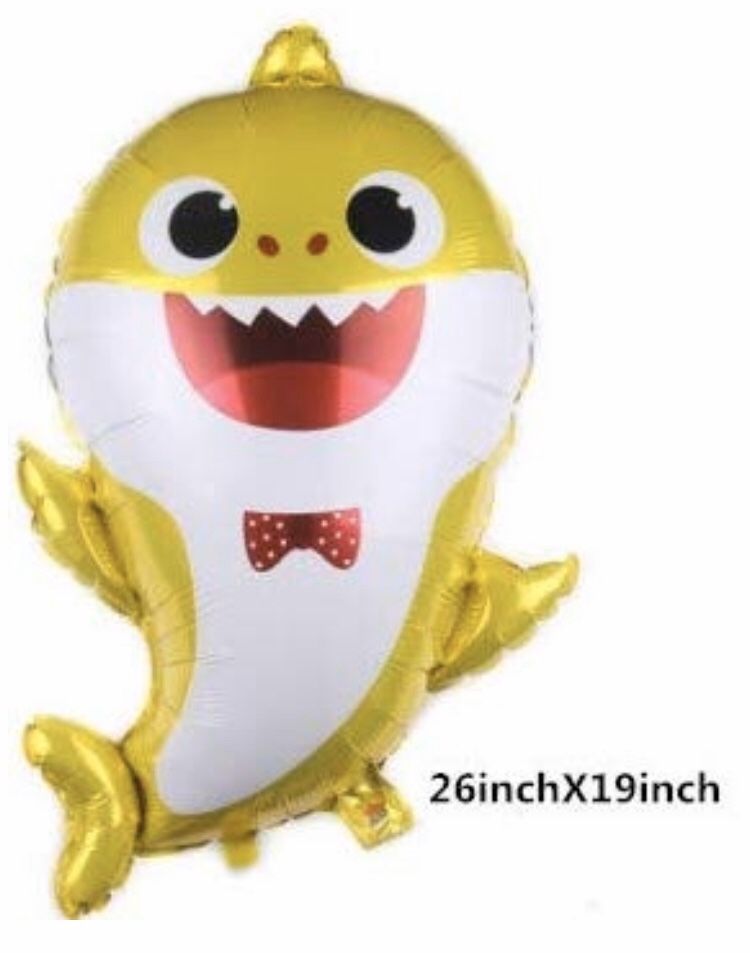 Baby shark balloons $5 $2 $1