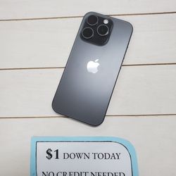 Apple IPhone 15 Pro 5G Unlocked - 90 Days Warranty - Payment Plan Available ONLY $1 DOWN