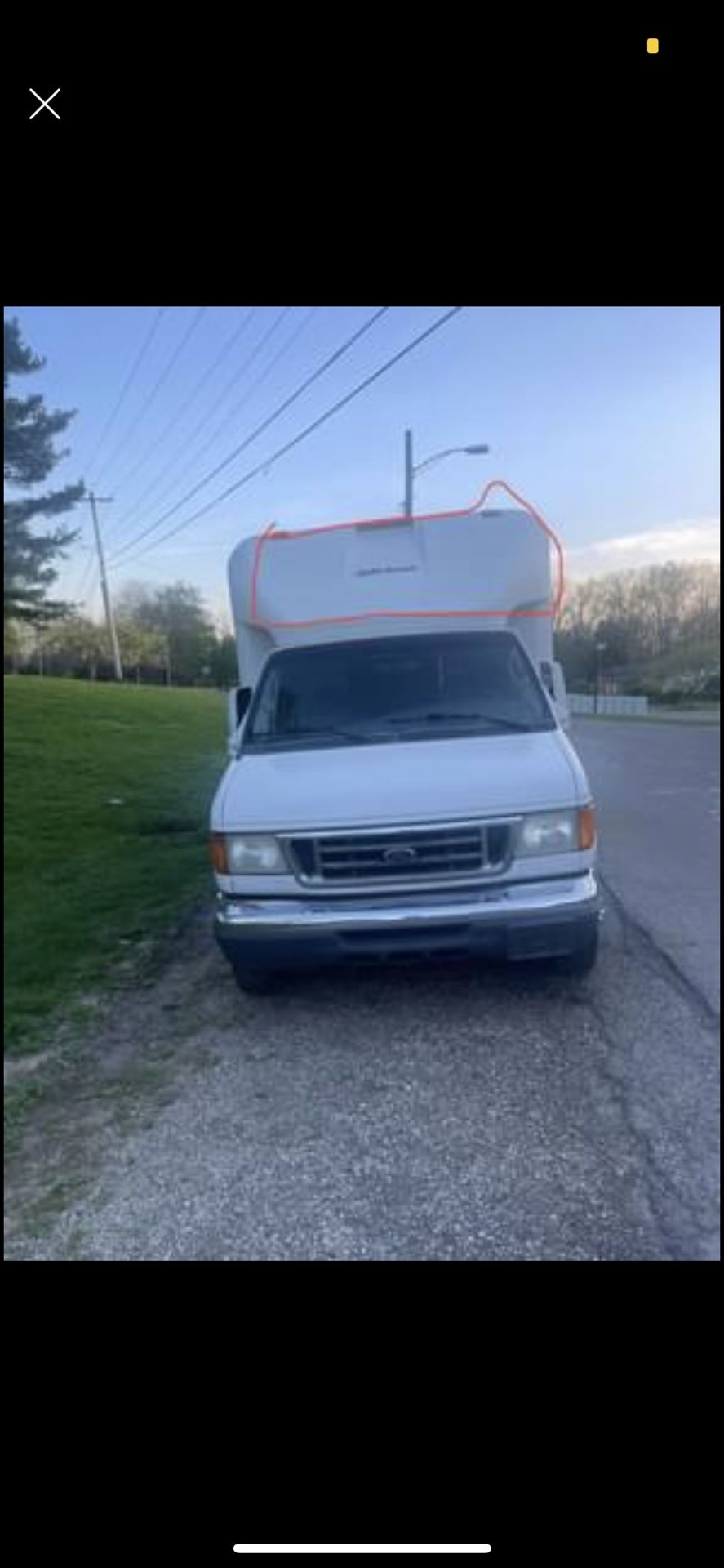 2005 Ford E450 White RV De