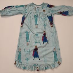 Disney Frozen Elsa Anna Pajamas Nightgown Size: 3T