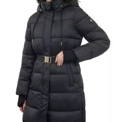 Michael Kors Hooded Puffer Coat 3x 