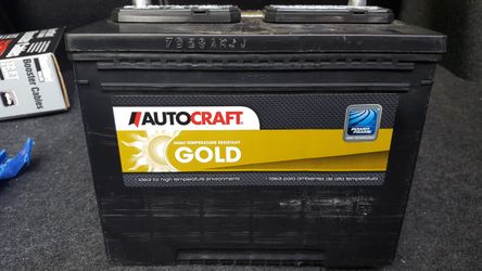 New Car Battery Autocraft Gold 24F 6 S for Sale in Riverview FL